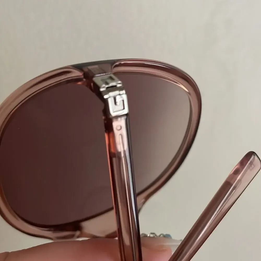 Givenchy Pink Gradient Oval Sunglasses